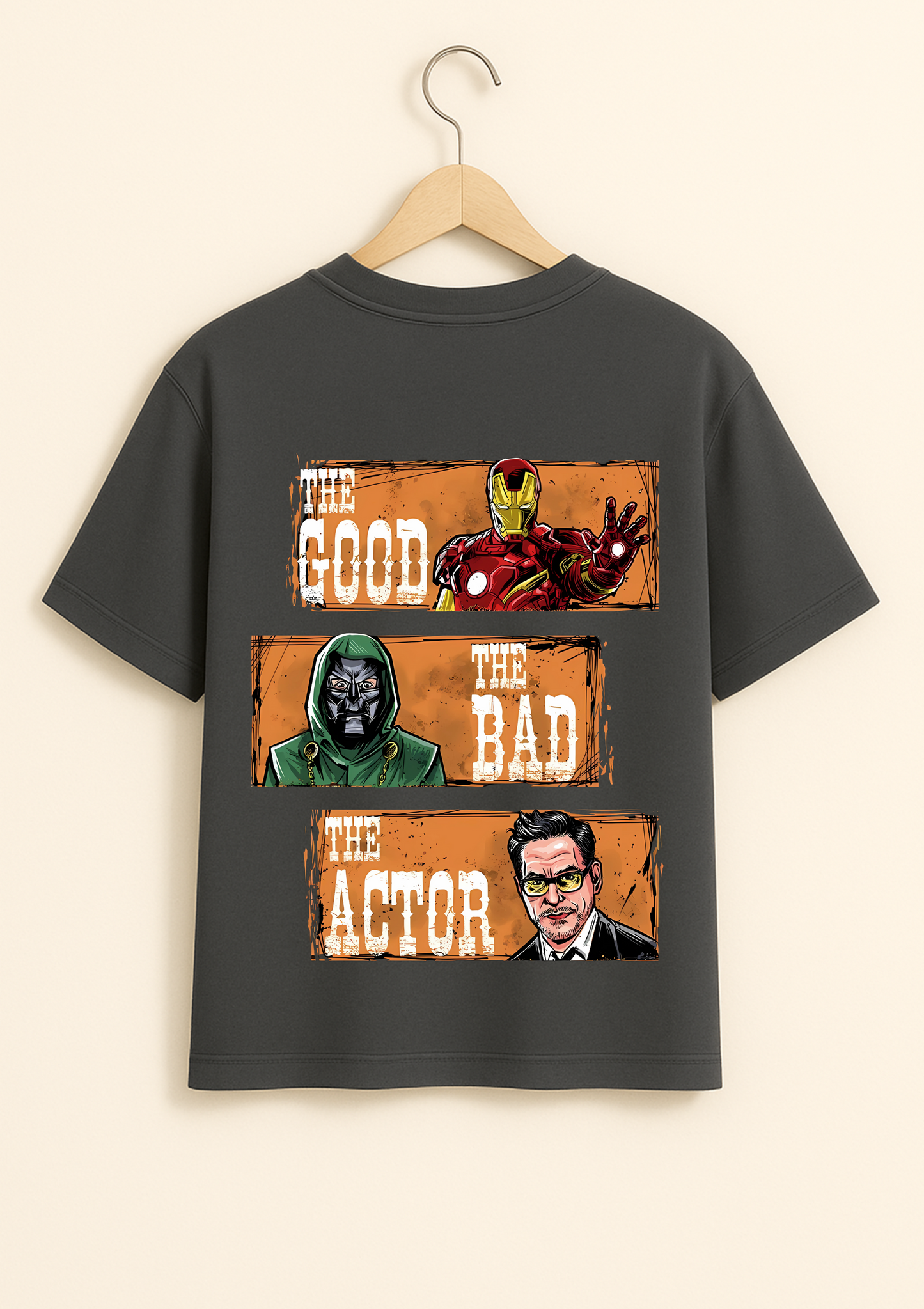 Tony Stark Oversized T Shirt