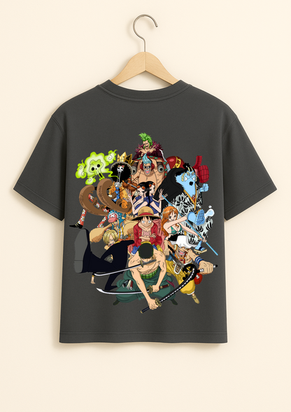 One Piece Character Oversized T Shirt