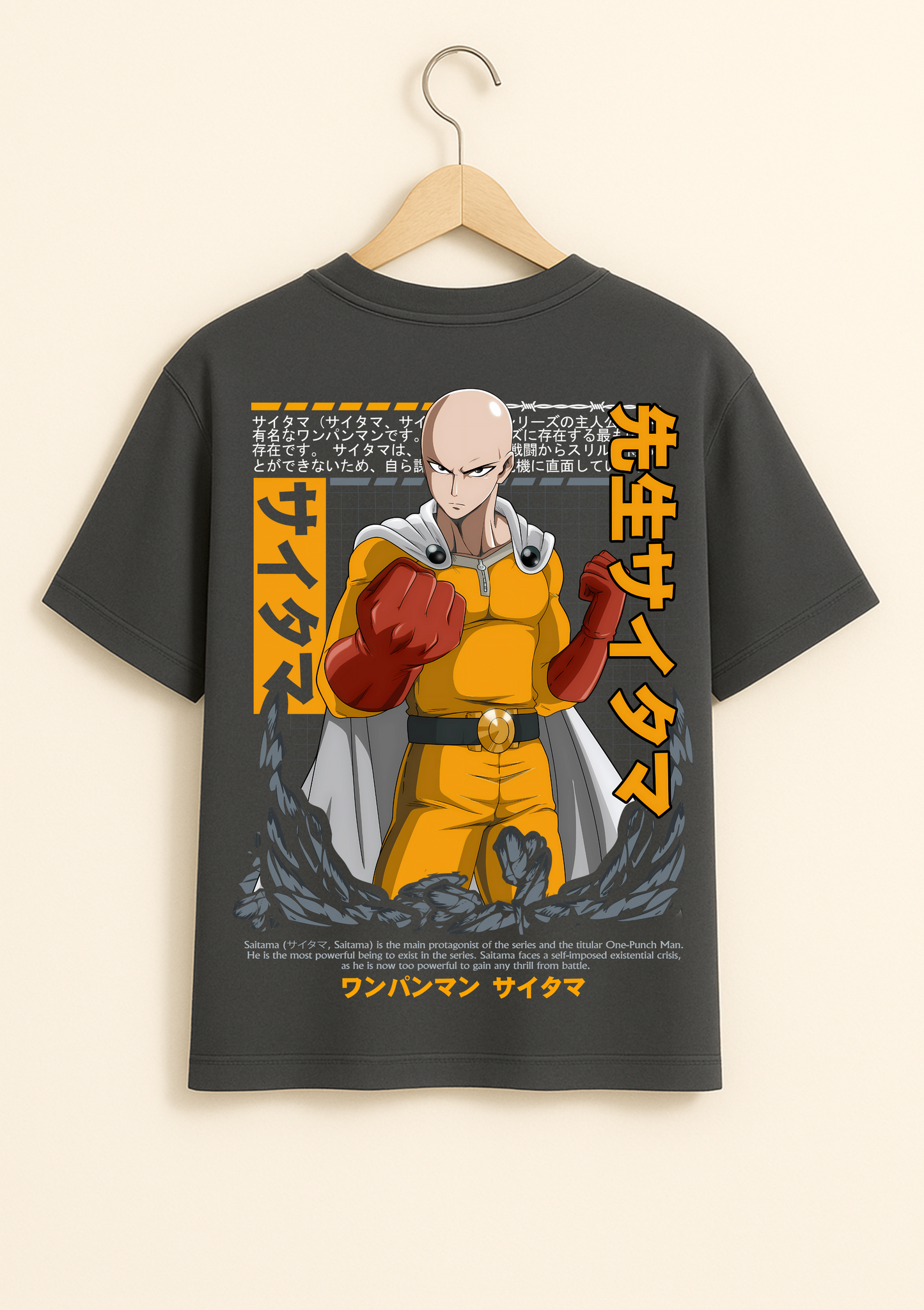 One Punch Man Oversized T Shirt