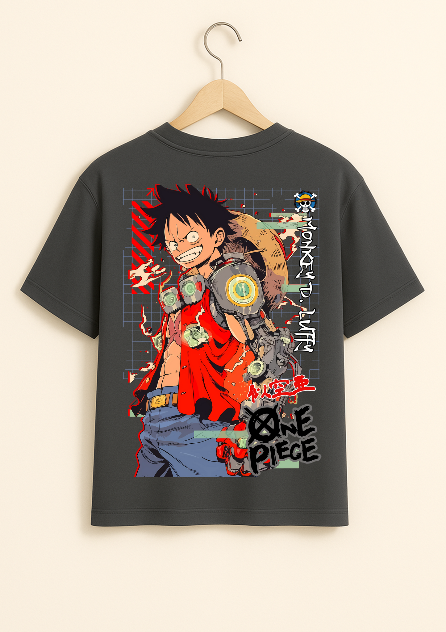 One Piece - Luffy Oversized T Shirt