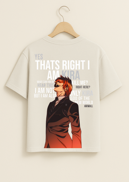 Death Note - Kira Oversized T Shirt