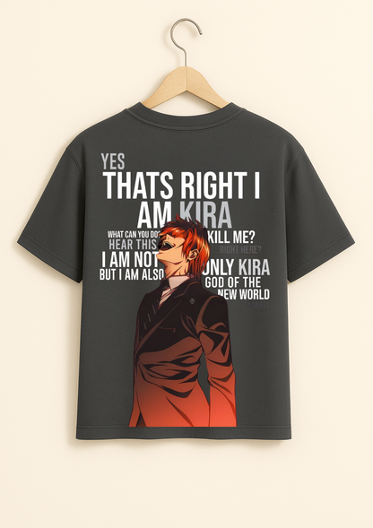 Death Note - Kira Oversized T Shirt