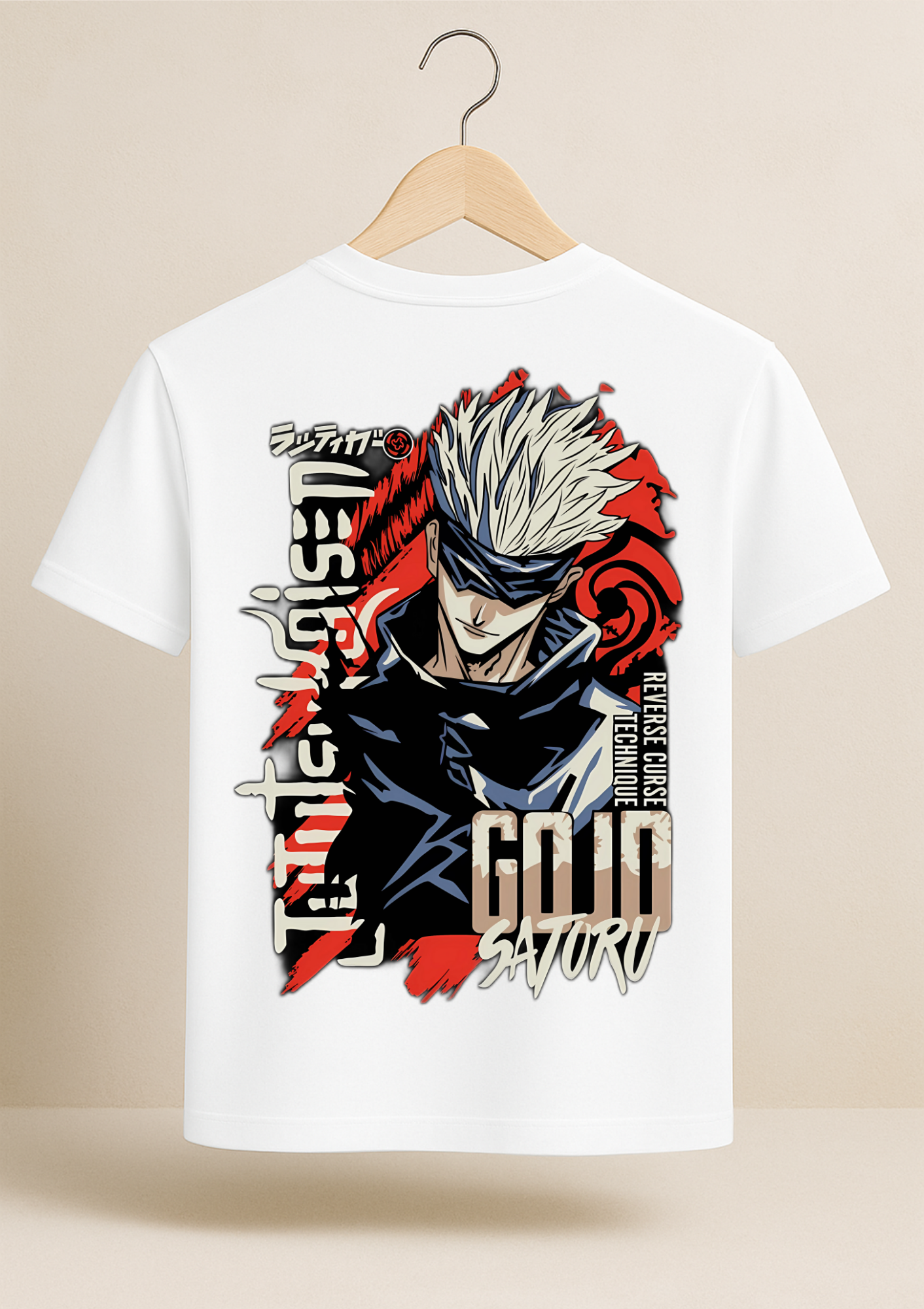 JUJUTSU KAISEN - GOJO SATORU REGULAR FIT