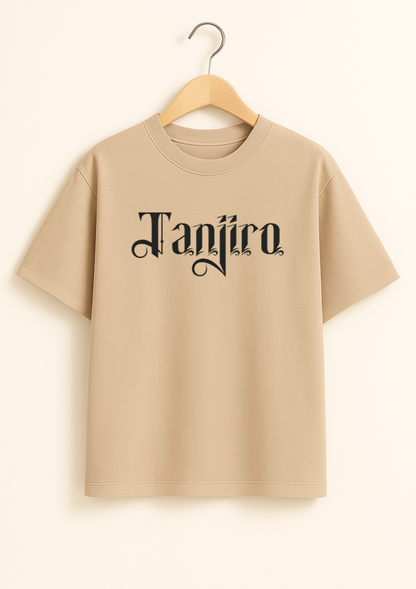 Tanjiro Water Fury - Oversized T Shirt