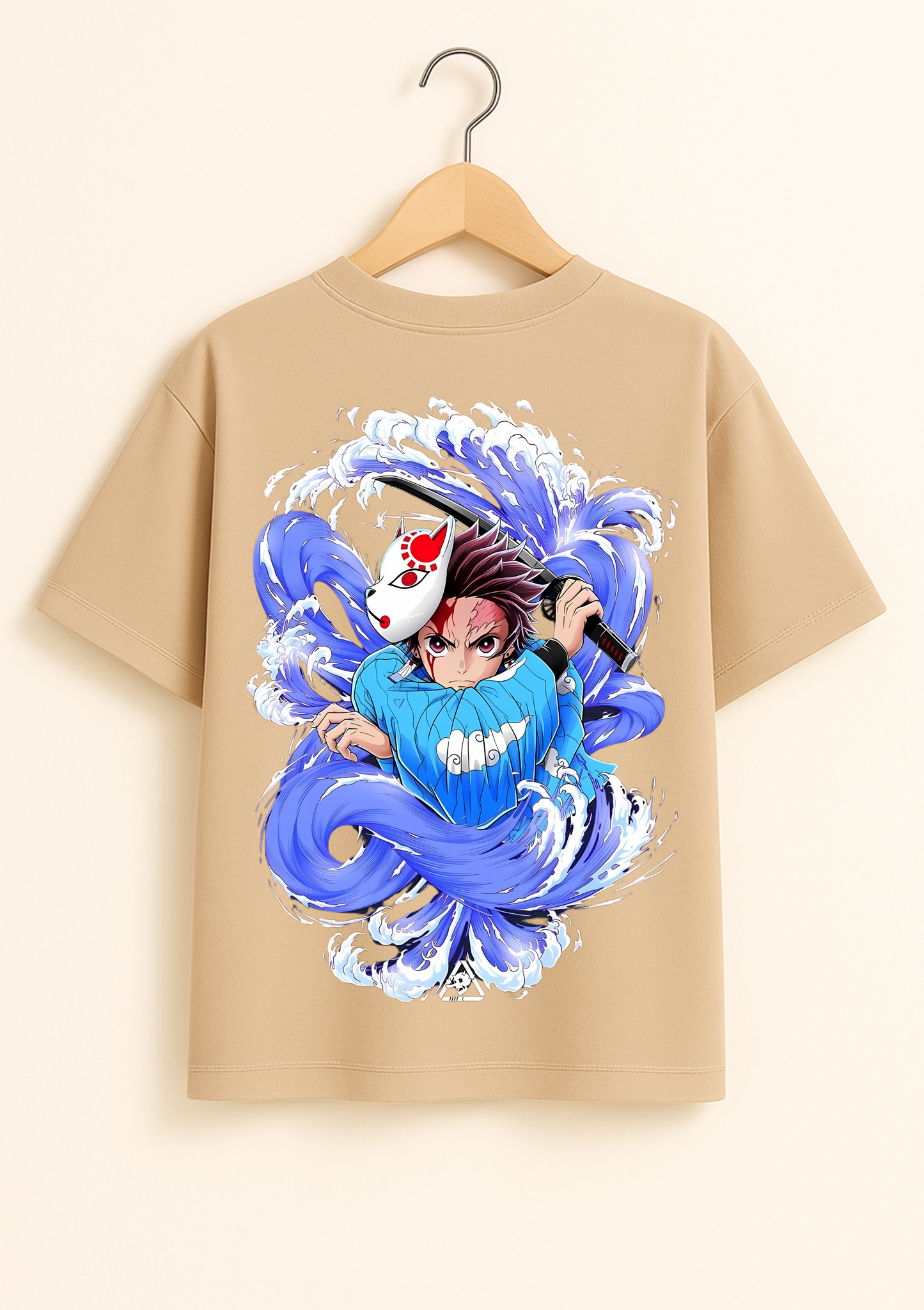 Tanjiro Water Fury - Oversized T Shirt