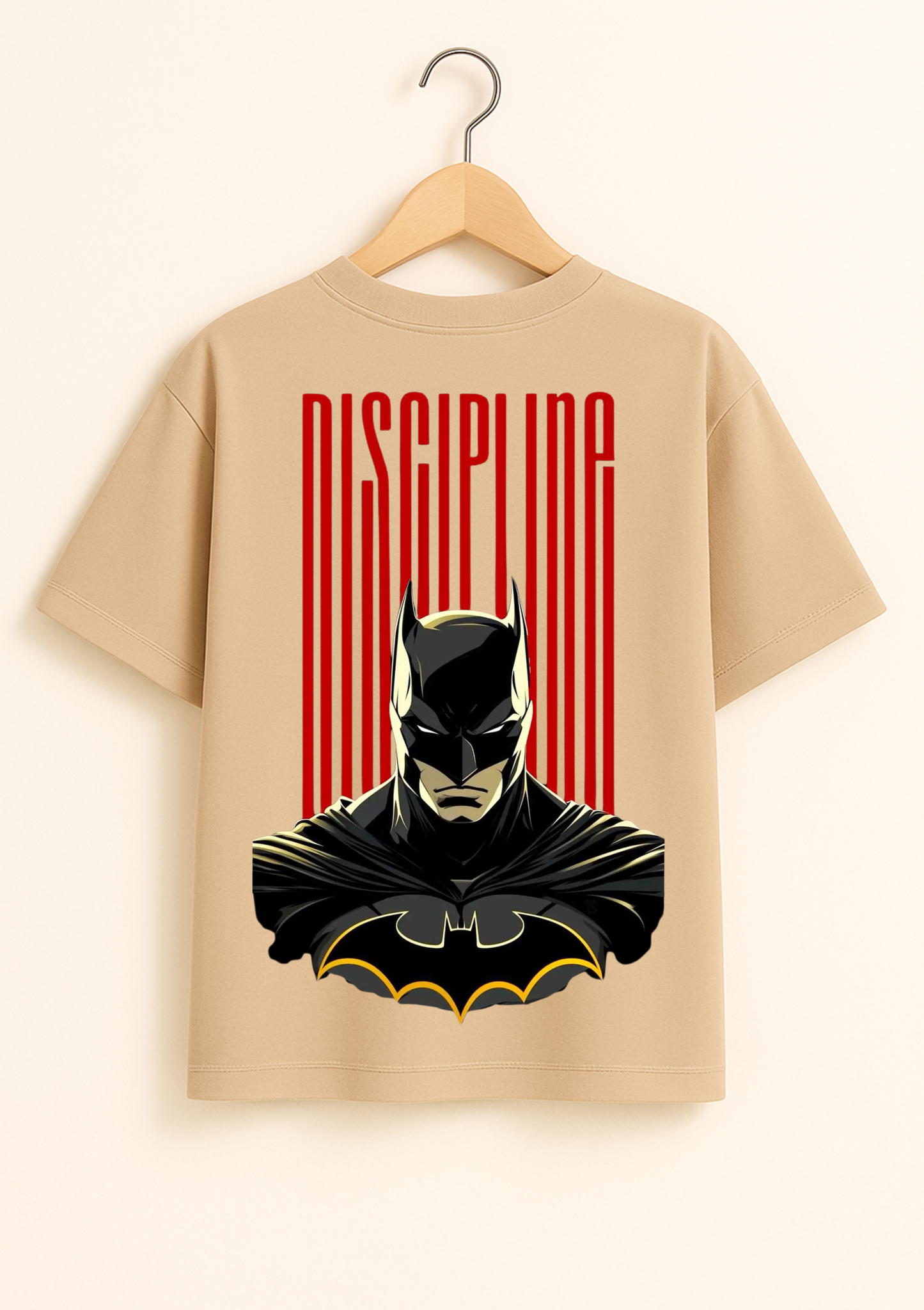 Discipline Batman Oversized T Shirt