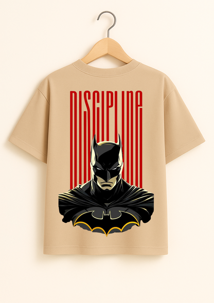 Discipline Batman Oversized T Shirt