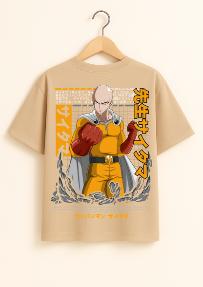 One Punch Man Oversized T Shirt