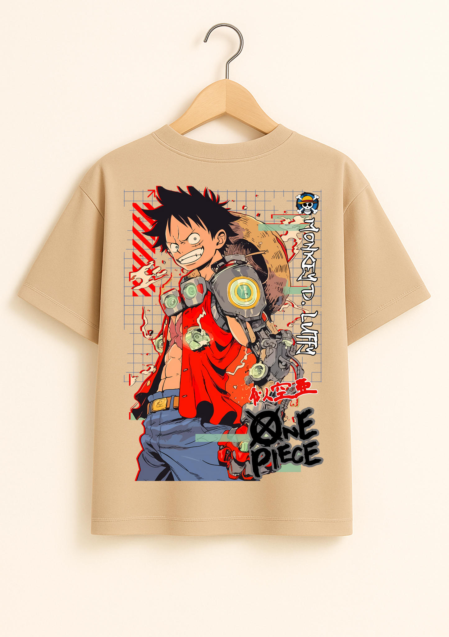 One Piece - Luffy Oversized T Shirt