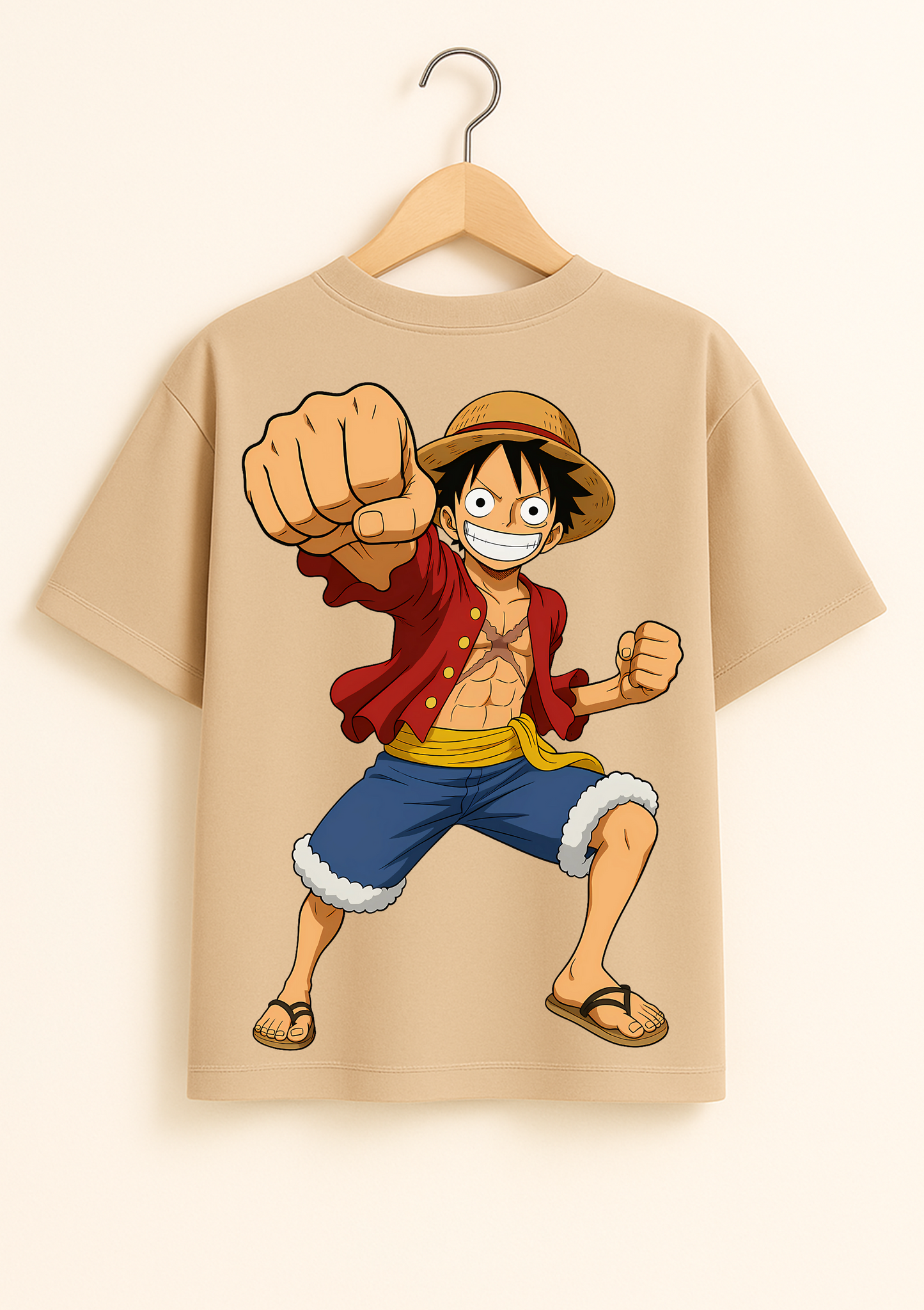 Monkey D Luffy Oversized T Shirt