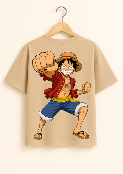 Monkey D Luffy Oversized T Shirt