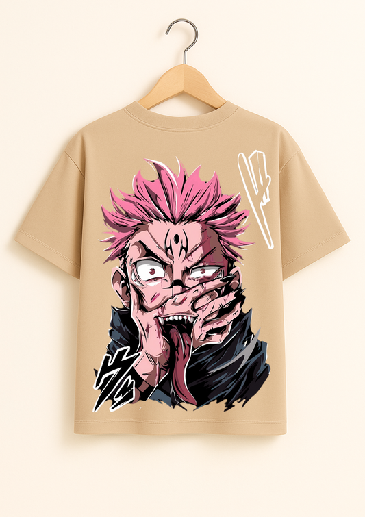 Ryomen Sukuna Oversized T Shirt