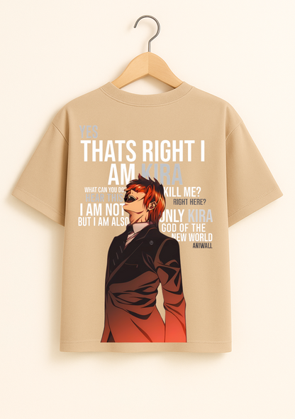 Death Note - Kira Oversized T Shirt