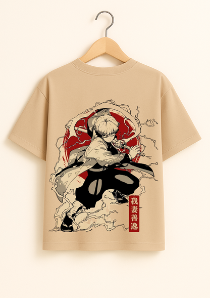 Zenitsu - Demon Slayer Oversized T Shirt