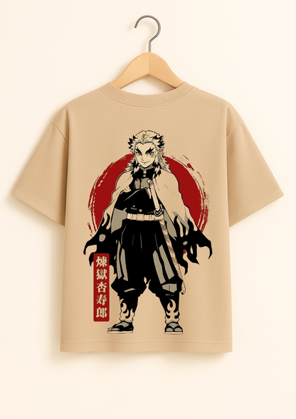 Rengoku - Demon Slayer Oversized T Shirt
