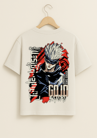 Jutusu Kaisen - Gojo Satoru Oversized T Shirt