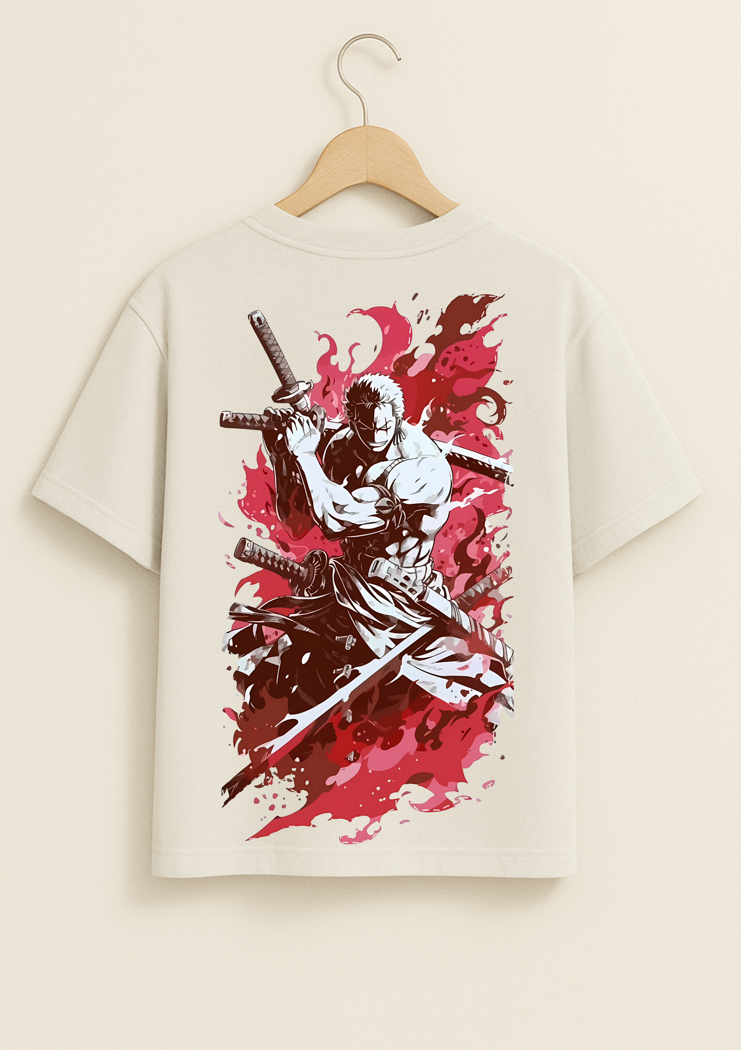 One Piece - Roronoa Zoro Oversized T Shirt