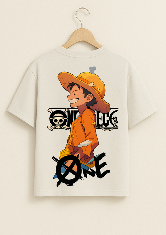 One Piece - Luffy Oversized T Shirt