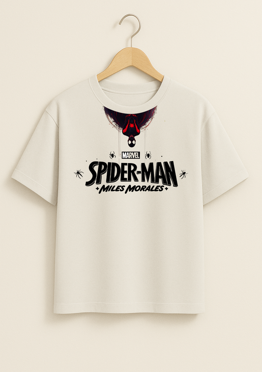 Spiderman Miles Morales Oversized T Shirt