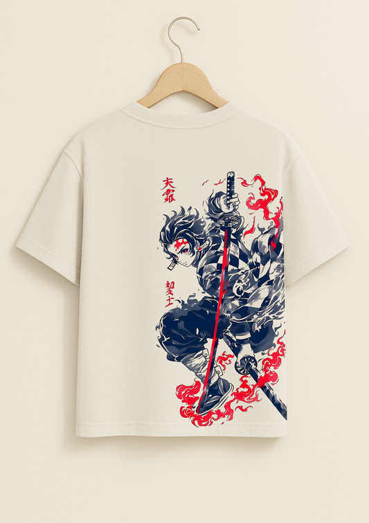 Demon Slayer - Tanjiro Oversized T Shirt