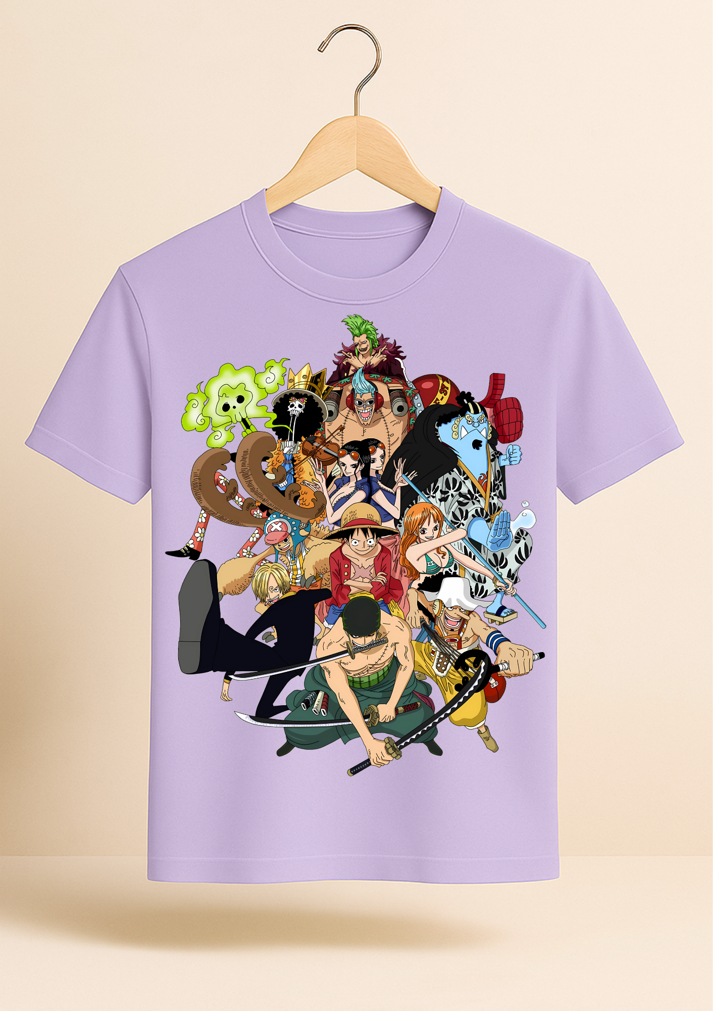 ONE PIECE CHARACTERS REGULAR FIT