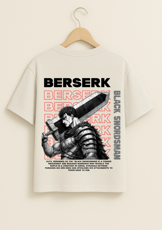 Berserk - Guts Oversized T Shirt