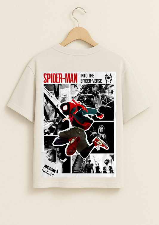 Spiderman Miles Morales Oversized T Shirt