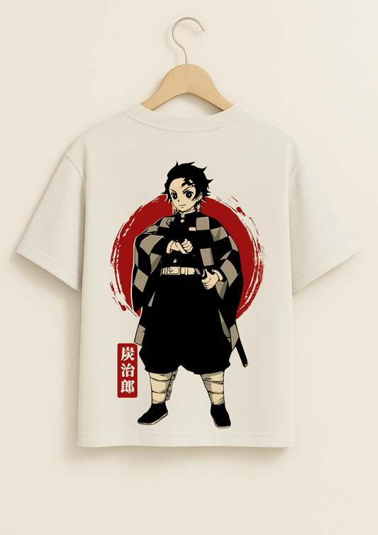 Tanjiro - Demon Slayer Oversized T Shirt