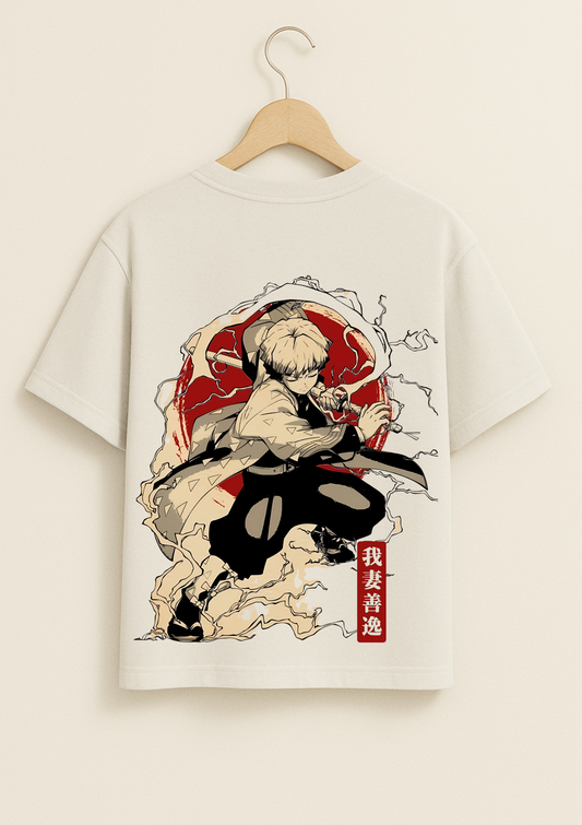 Zenitsu - Demon Slayer Oversized T Shirt