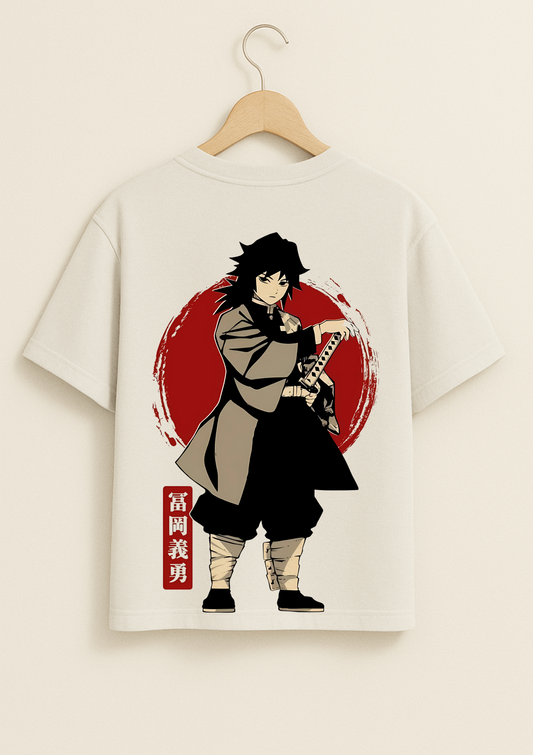 Tomioka Giyu - Demon Slayer Oversized T Shirt