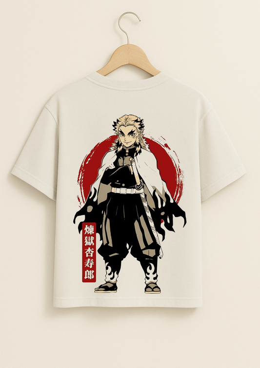 Rengoku - Demon Slayer Oversized T Shirt
