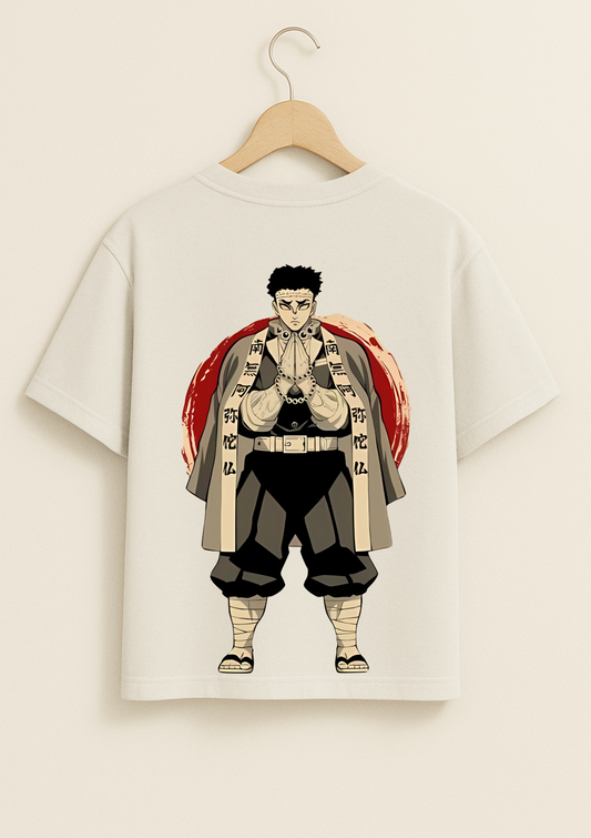 Gyomei Himejima - Demon Slayer Oversized T Shirt