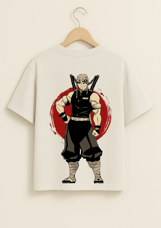 Tenjen - Demon Slayer Oversized T Shirt
