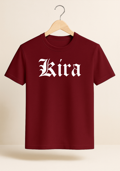 DEATH NOTE - LIGHT YAGAMI - KIRA REGULAR FIT