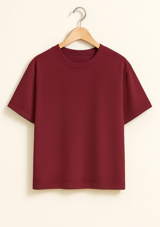 Basic Wine T Shirt